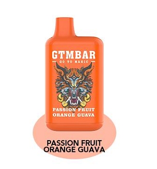 GTM Bar Halo 4200 одноразовый POD Passion Fruit Orange Guava 20мг.